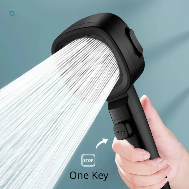Xiaomi High Pressure Shower Head Water Saving 3-Modes Shower Heads Adjustable Water Massage Sprayer Bathroom Accessories