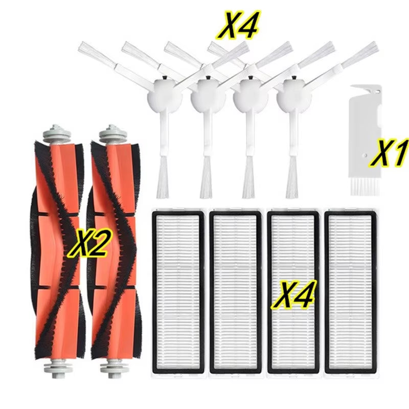 Certer Main Roller + Side Brush + Hepa Filter + Mopping Cloth for Xiaomi 1C 1 C Sweeper Robot Vacuum Mop Mijia C1 Accessories