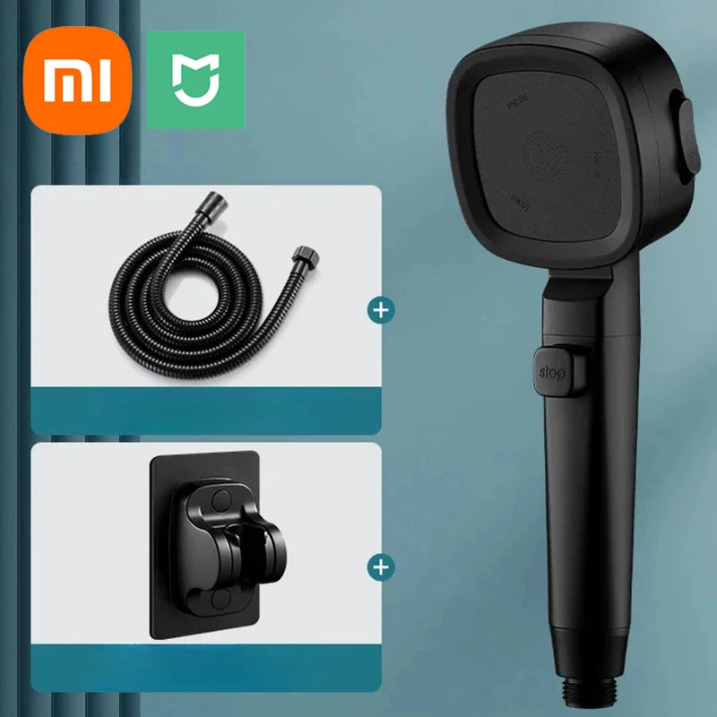Xiaomi High Pressure Shower Head Water Saving 3-Modes Shower Heads Adjustable Water Massage Sprayer Bathroom Accessories