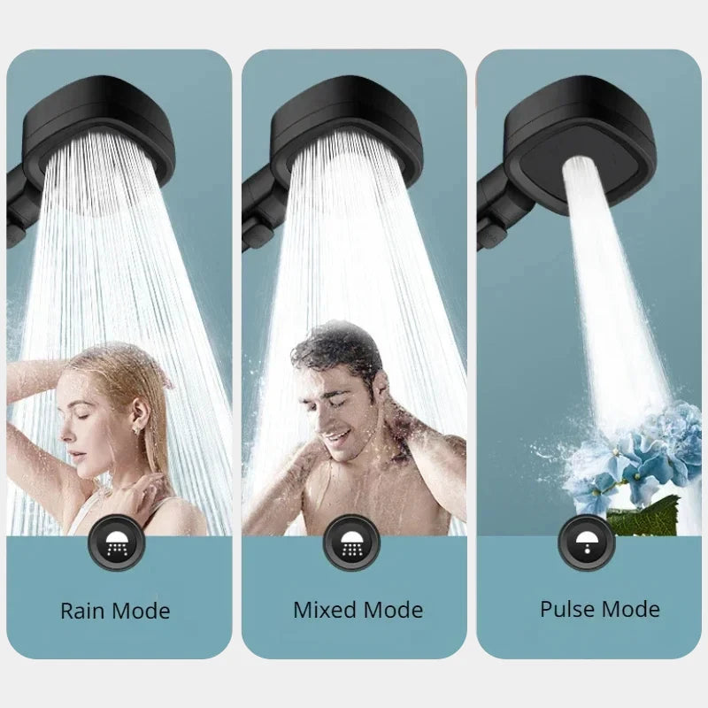 Xiaomi High Pressure Shower Head Water Saving 3-Modes Shower Heads Adjustable Water Massage Sprayer Bathroom Accessories