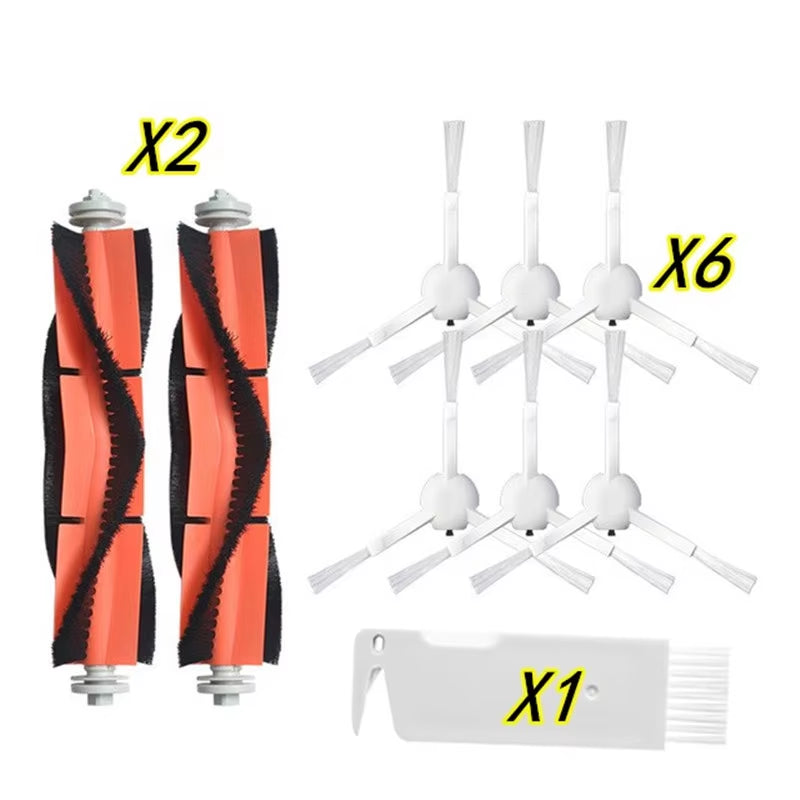 Certer Main Roller + Side Brush + Hepa Filter + Mopping Cloth for Xiaomi 1C 1 C Sweeper Robot Vacuum Mop Mijia C1 Accessories