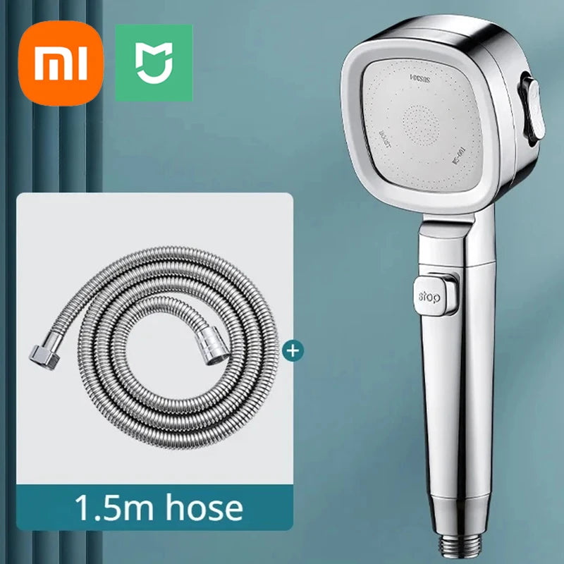 Xiaomi High Pressure Shower Head Water Saving 3-Modes Shower Heads Adjustable Water Massage Sprayer Bathroom Accessories
