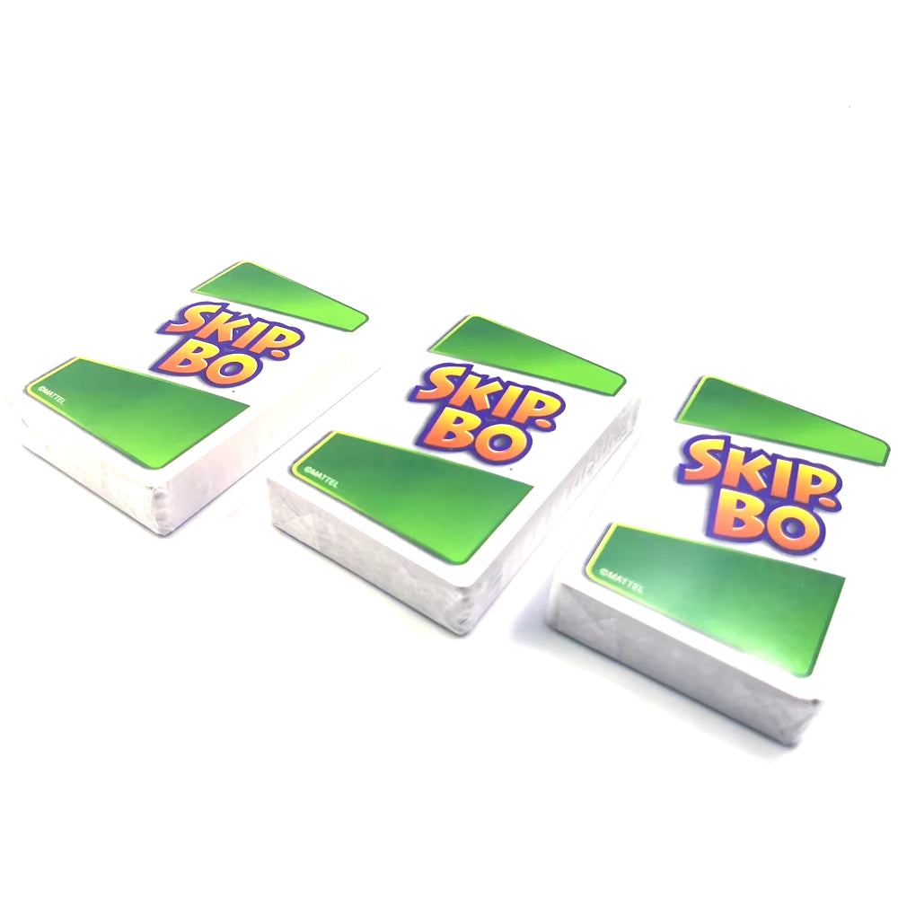 FLIP! Board Game :SKIP BO Cards Pokemon Pikachu Card Game Multiplayer Card Game Family Party Games Toys Kids Toy