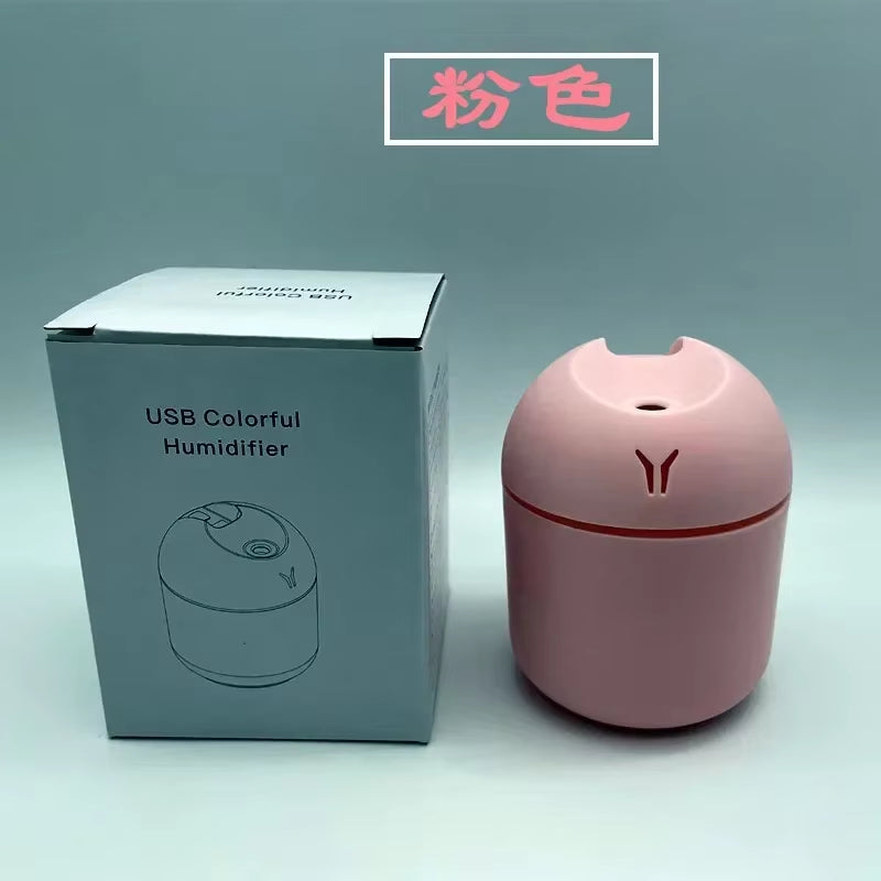 250ML Mini Aroma Oil Diffuser USB Essential Oil Atomizer Electric Air Humidifier with LED Night Lamp for Home Car