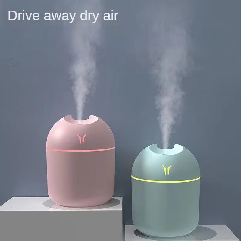 250ML Mini Aroma Oil Diffuser USB Essential Oil Atomizer Electric Air Humidifier with LED Night Lamp for Home Car