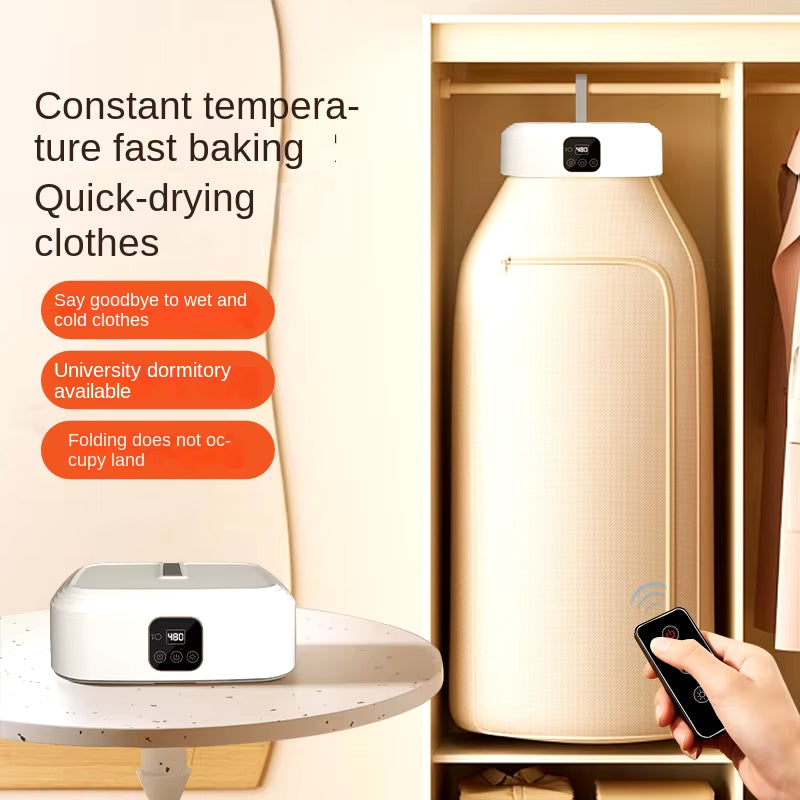 Remote Control Multifunctional Dryer Electric Clothes Home Cabinet Floor Machine Laundry Dryers Warm Air Dryer with Timing Home