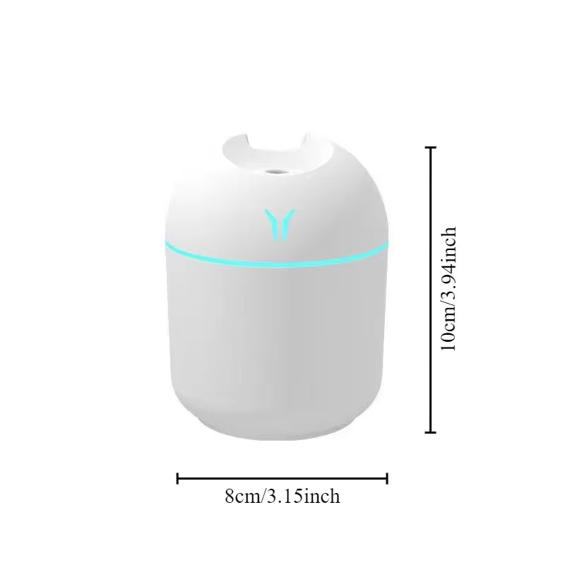 250ML Mini Aroma Oil Diffuser USB Essential Oil Atomizer Electric Air Humidifier with LED Night Lamp for Home Car