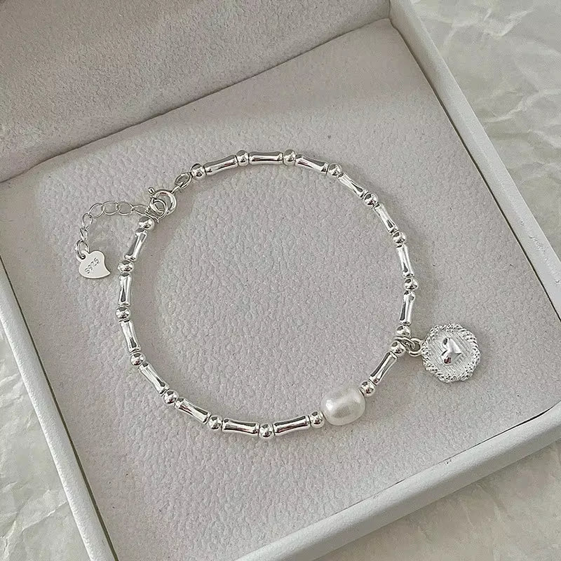 Luxury 925 Sterling Silver Bracelet for Woman Vintage Original Lucky Beads Ball Adjustable Bracelets Designer Jewelery Gifts