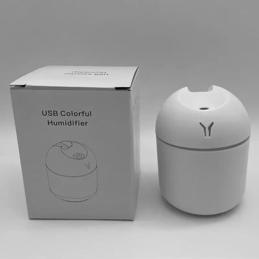 250ML Mini Aroma Oil Diffuser USB Essential Oil Atomizer Electric Air Humidifier with LED Night Lamp for Home Car