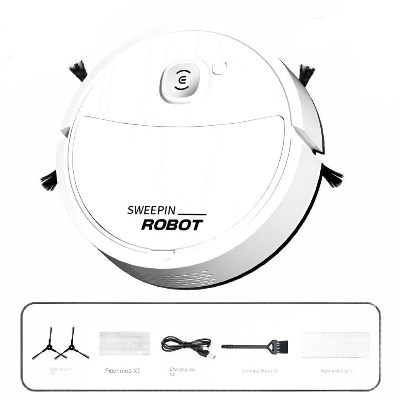 5-In-1 Smart Sweeping Suction Mopping Cleaning Machine Robot Vacuum Cleaner Home Appliance Kitchen Robots Wirelesscleaner