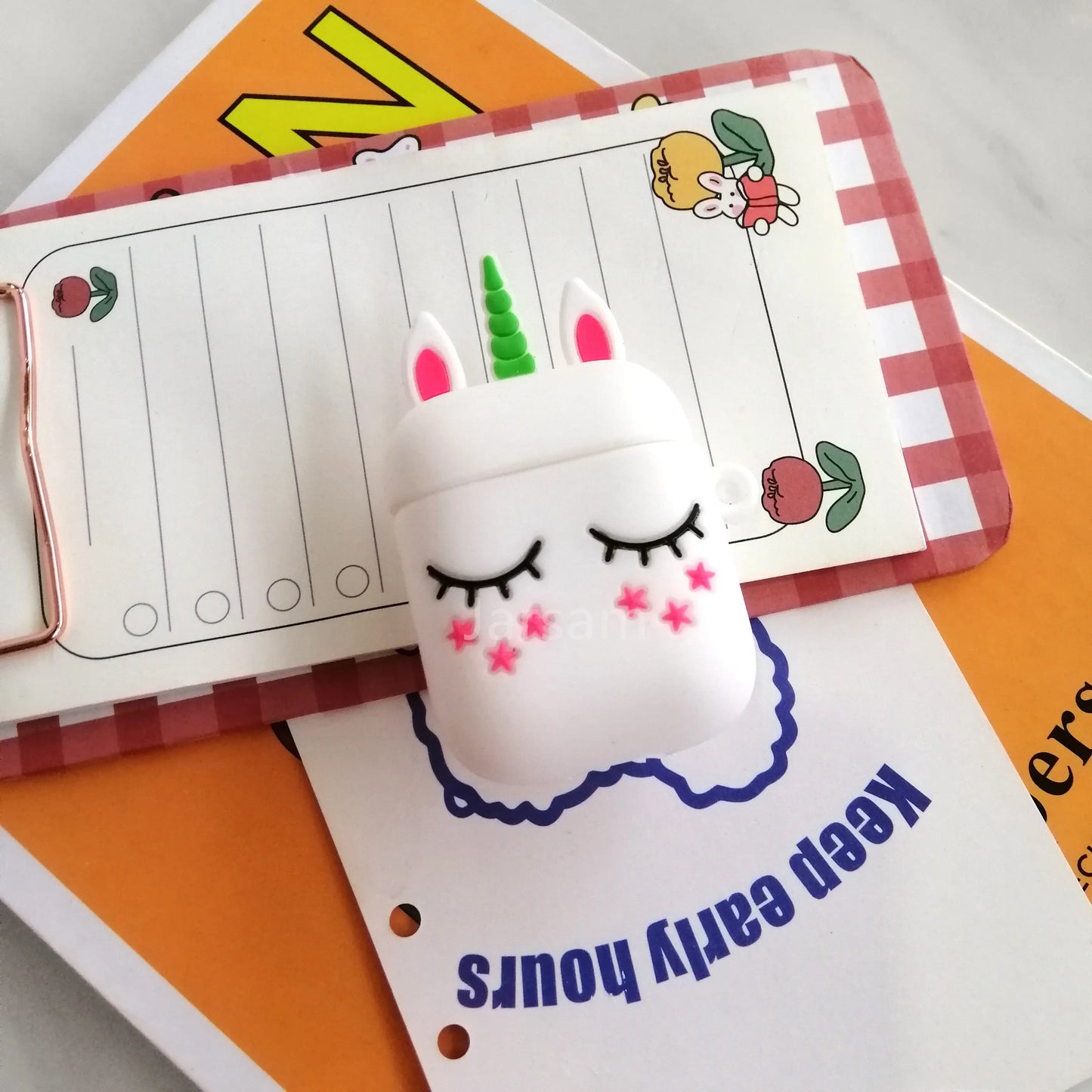 Cute Cartoon Silicone Cases for Airpods 1 2 Protective Wireless Earphone Charging Cover for Airpods Case