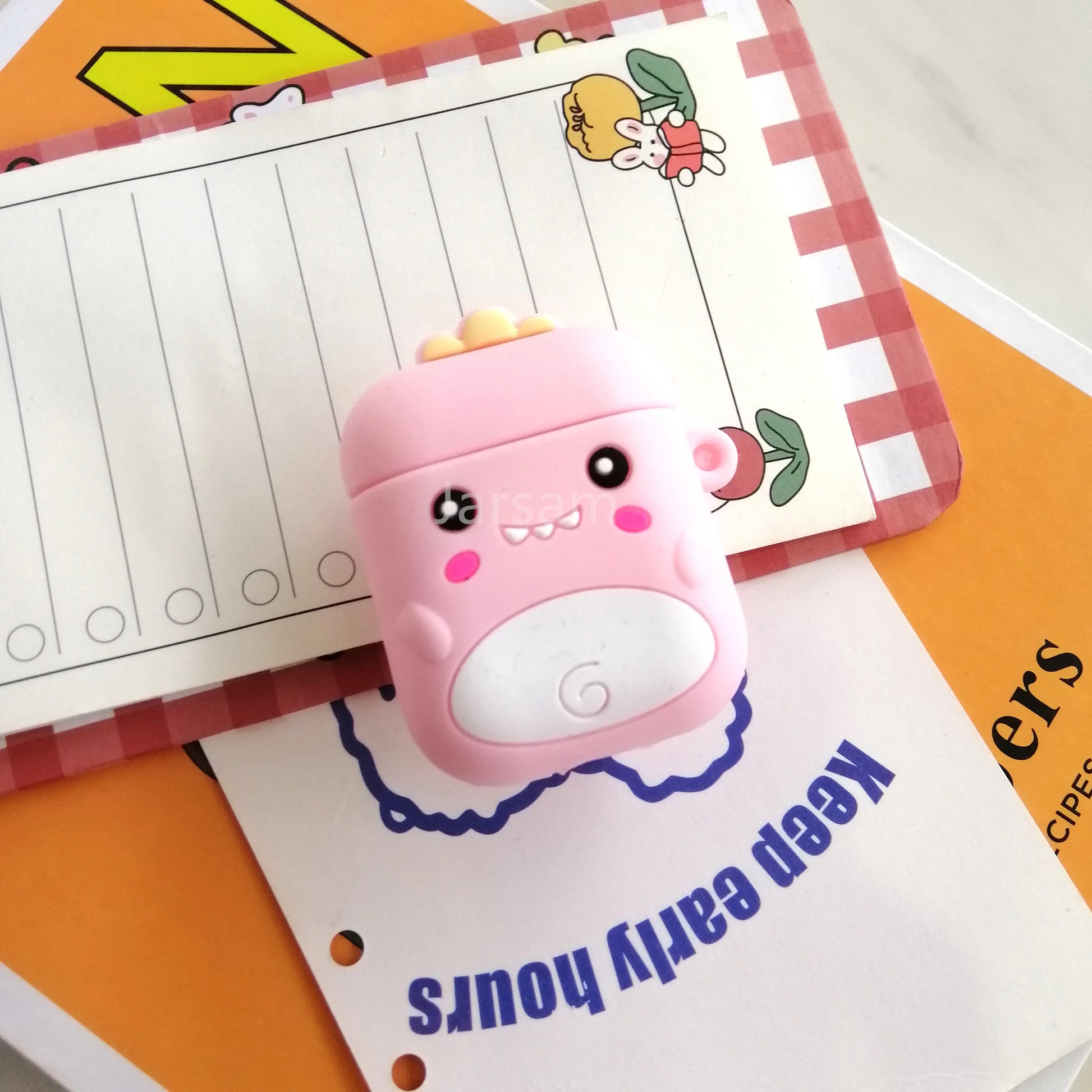 Cute Cartoon Silicone Cases for Airpods 1 2 Protective Wireless Earphone Charging Cover for Airpods Case