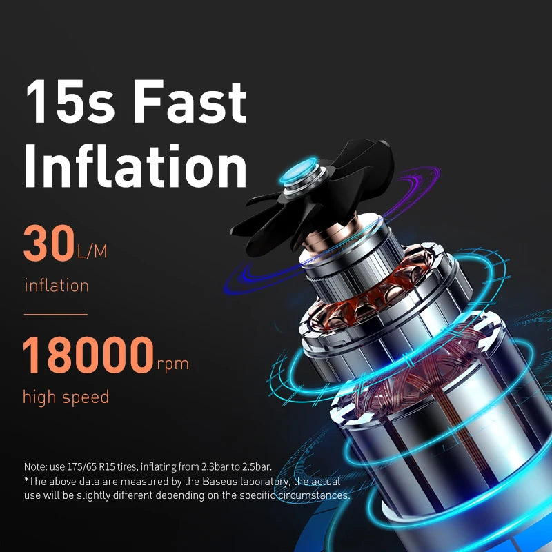 Inflator Pump 12V Portable Car Air Compressor for Motorcycles Bicycle Boat Tyre Inflator Digital Auto Inflatable Air Pump