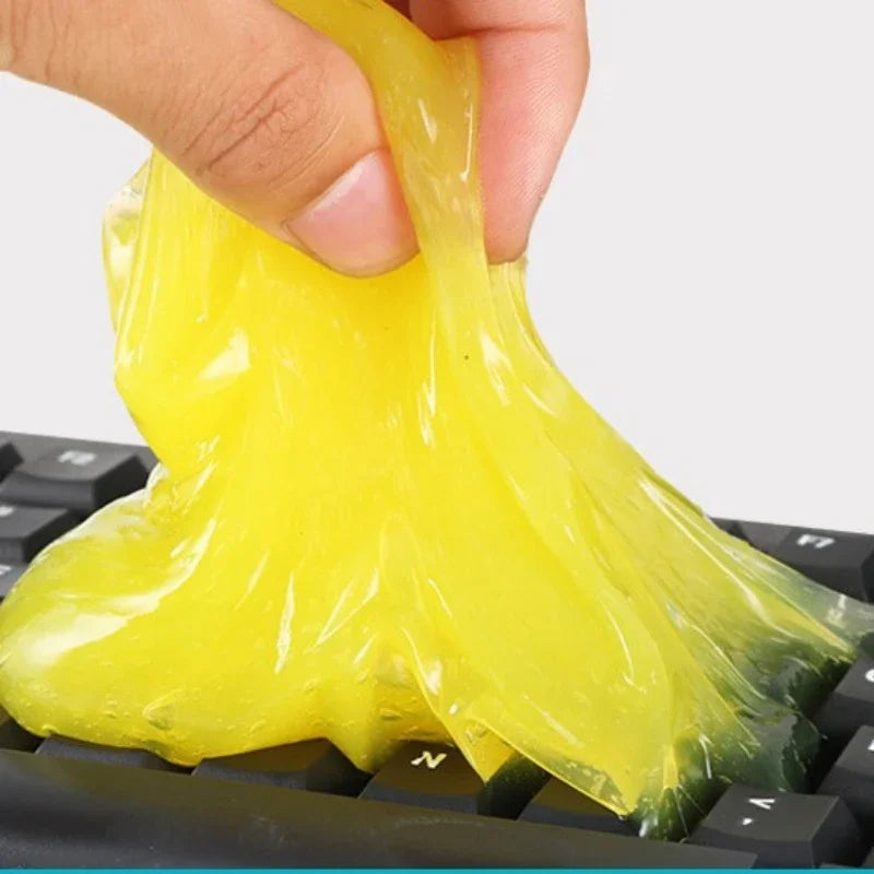 Newauto Car Cleaning Pad Glue Powder Cleaner Magic Cleaner Dust Remover Gel Home Computer Keyboard Clean Tool Car Cleaning