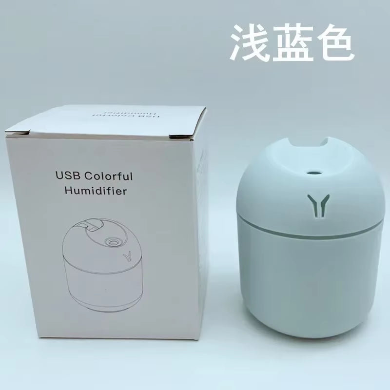 250ML Mini Aroma Oil Diffuser USB Essential Oil Atomizer Electric Air Humidifier with LED Night Lamp for Home Car