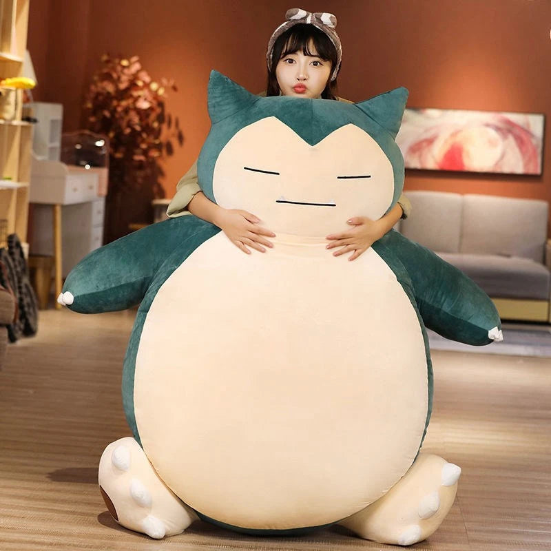 200/150Cm Giant Snorlax Plush Pokemon Plush Toys Kawaii Soft Snorlax Leather Shell Plushie NO Filling Pillow Gifts for Children